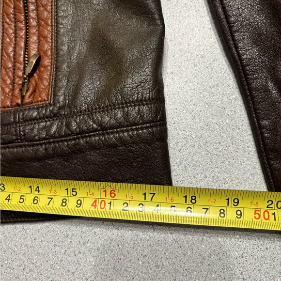 Vintage Miss Sixty Leather Jacket • Y2K Italian Moto Café Racer • Made in Italy - Picture 7 of 11